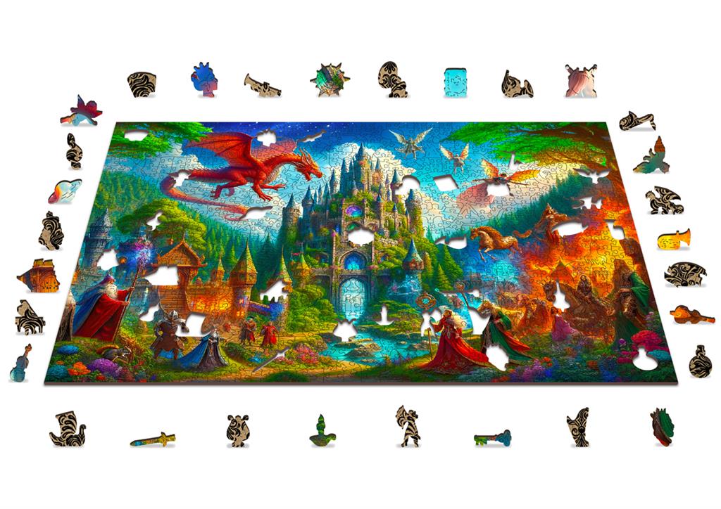 Puzzle Château fantastique 1010 pièces - détail