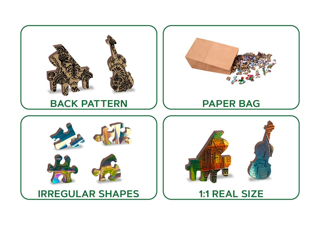 Boîte du puzzle Château fantastique 1010 pièces