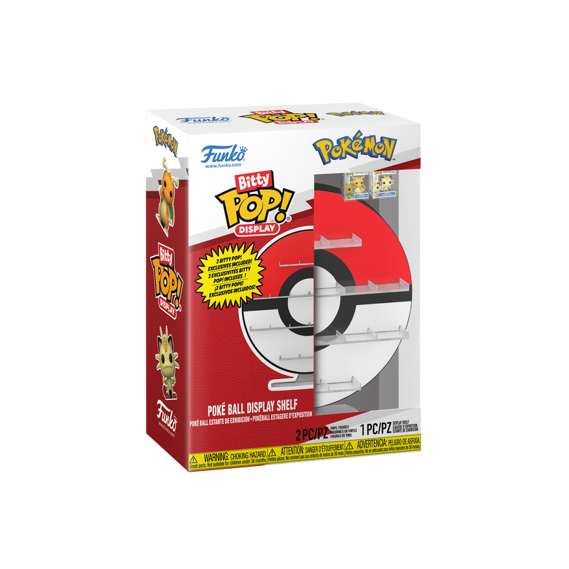 Funko Bitty Pop! Display Poké Ball Pokémon - boîte