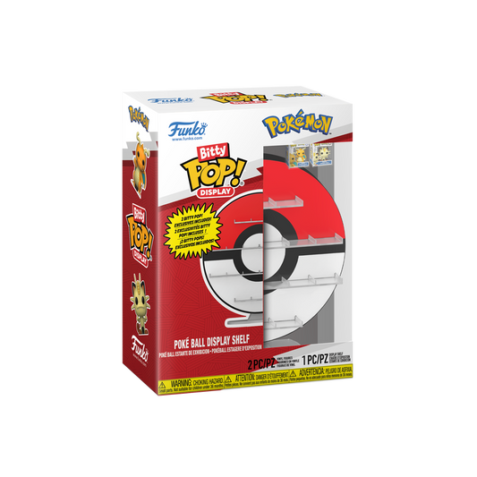 Funko Bitty Pop! Display Poké Ball Pokémon - boîte