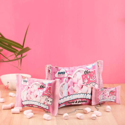 Oh My Pop! Marshmallow-Kulturtasche, Rosa