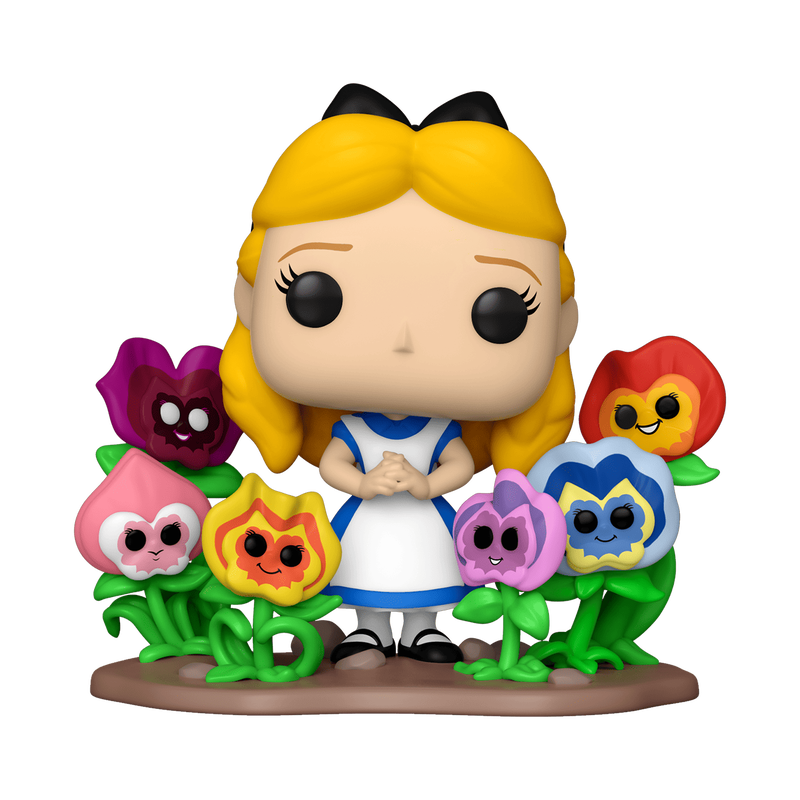 Alice avec Fleurs