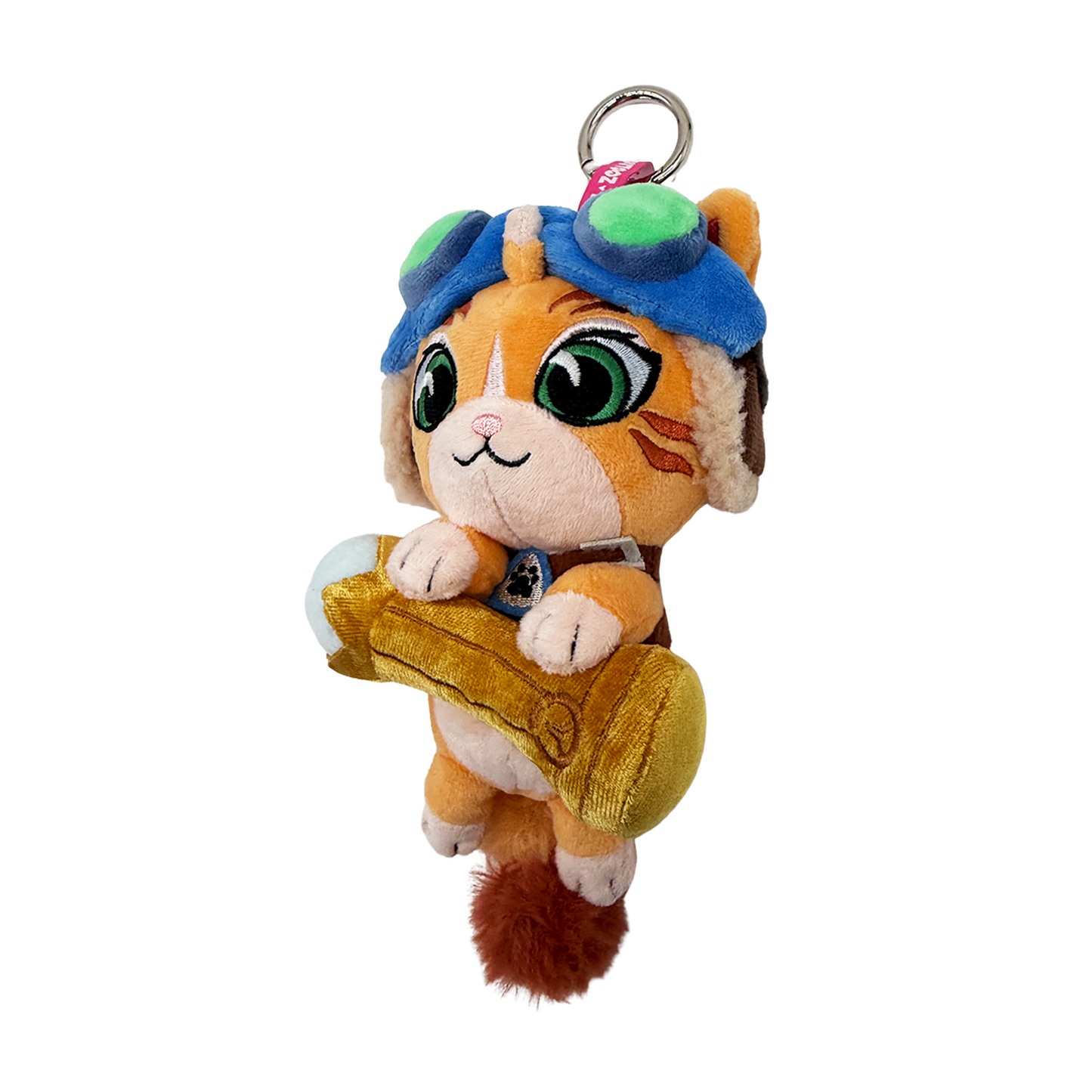 Jetpack Cat Keychain (5in)