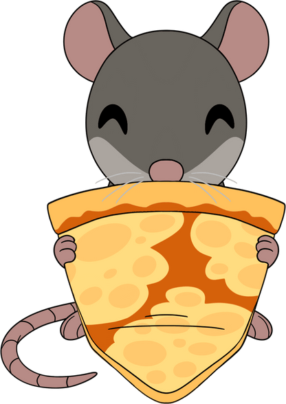 Pizza Rat Plüschtier (23 cm)