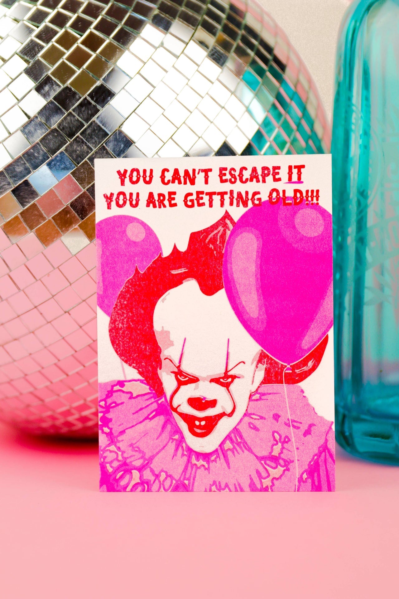 Carte Postale Pennywise vous ne pouvez pas échapper à l'IT risoprint
