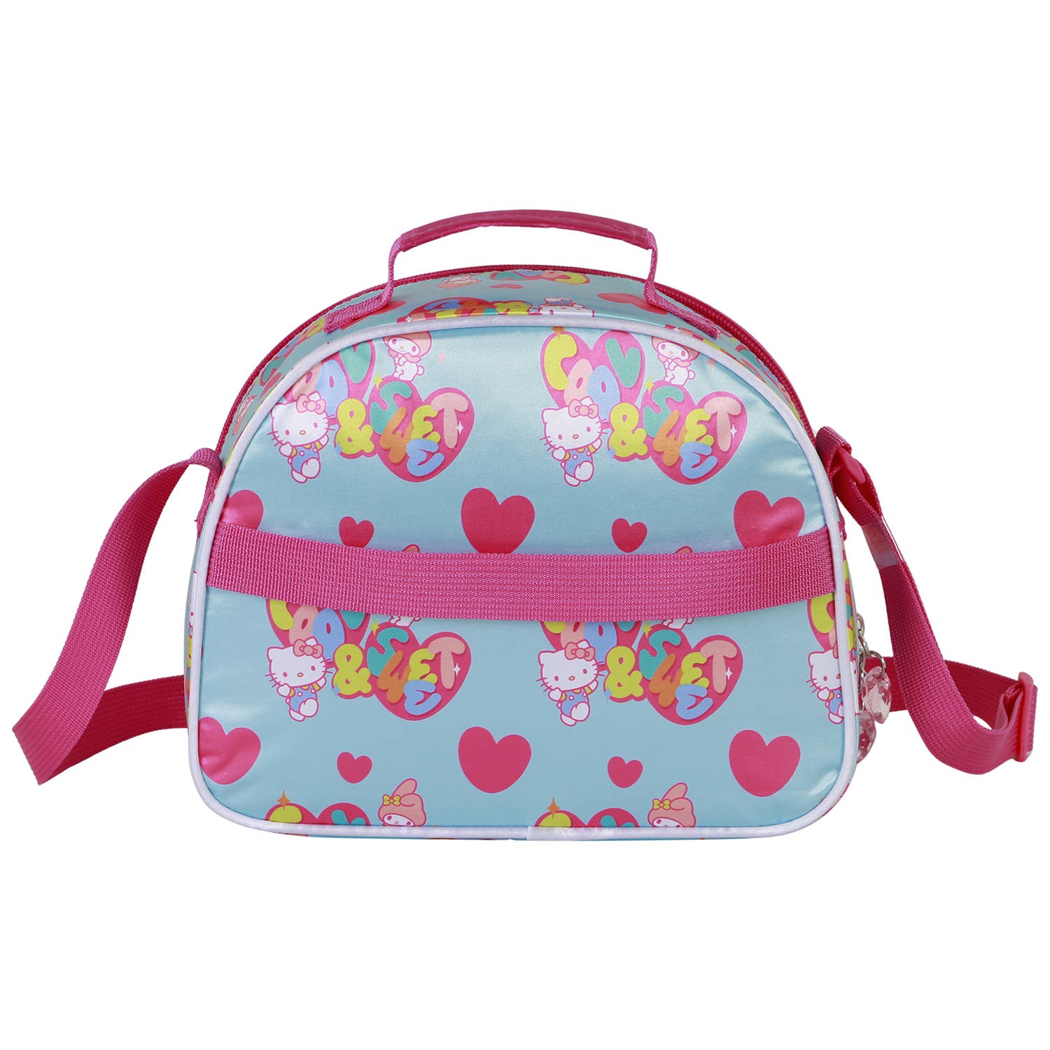 Sac Repas 3D Hello Kitty « Friendship » – Bleu