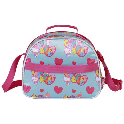 Sac Repas 3D Hello Kitty « Friendship » – Bleu