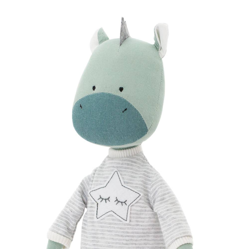 Peluche en Coton, Cotti Motti, Andy le Dragon -29cm-0+
