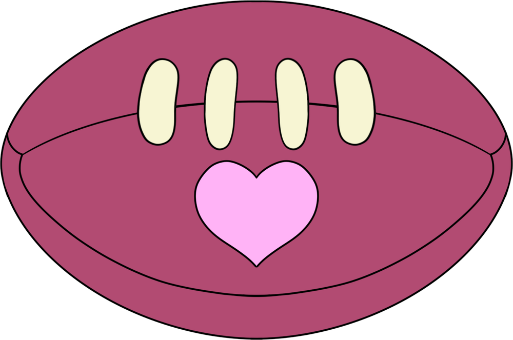 Rugbyball-Kissen Plüsch (23cm)