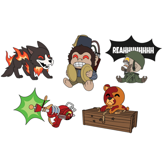 Call of Duty Zombies Anstecker-Set