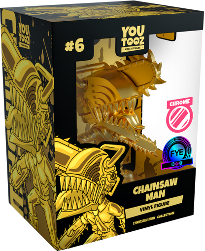 Gold Chrom Kettensägenmann