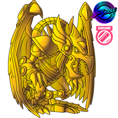 Gold Chrome The Winged Dragon of Ra