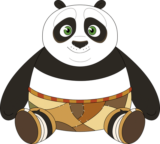 Peluche Po 23 cm – Kung Fu Panda