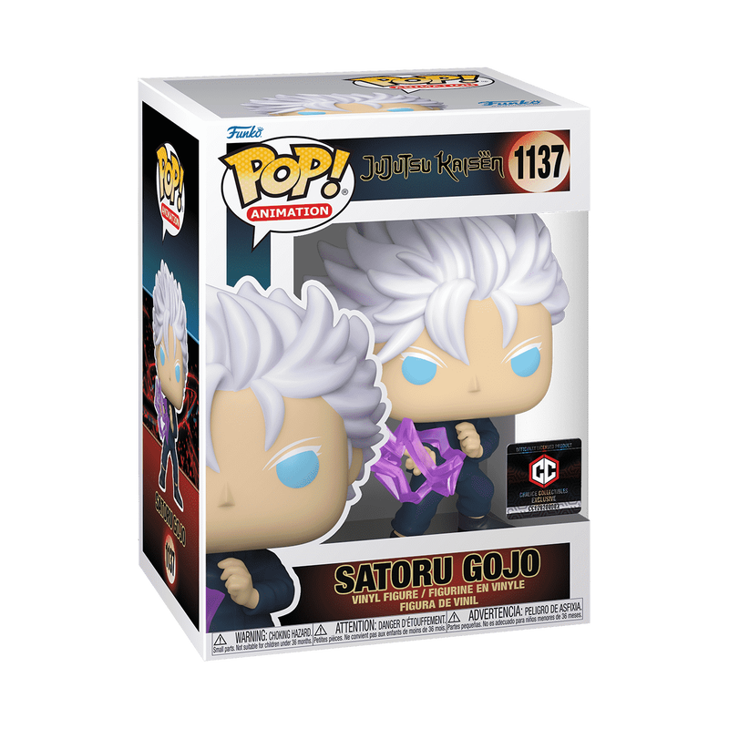 pop satoru gojo unmasked with hollow purple 1137