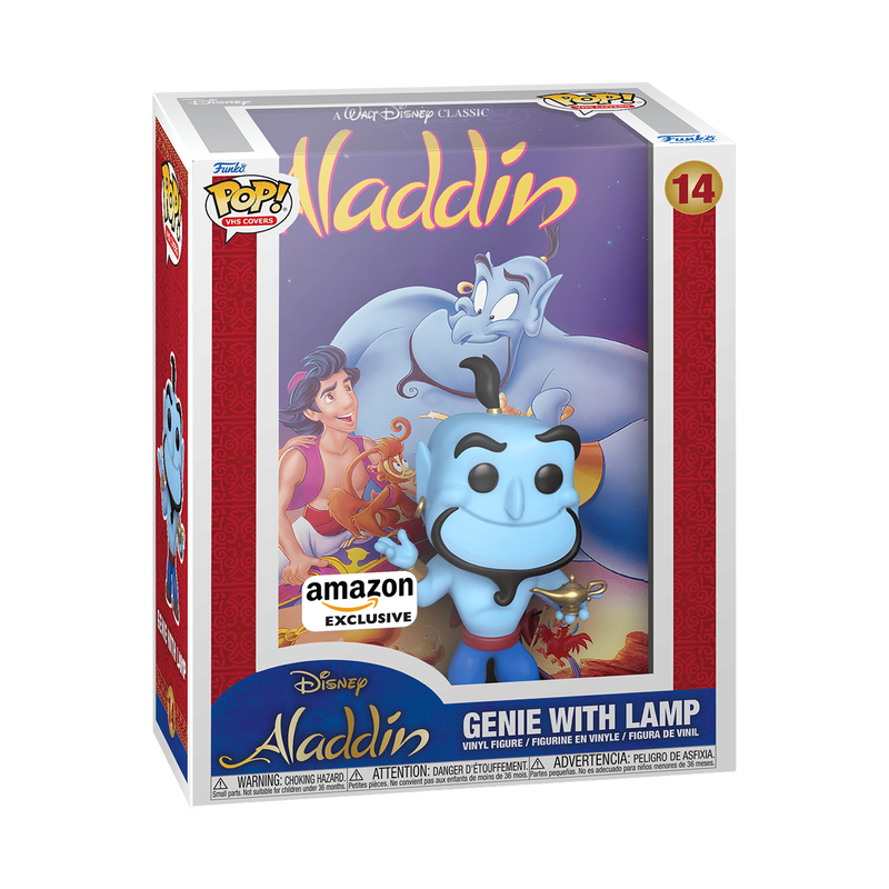 Genie with his Lamp (SE) - Pop! VHS Covers