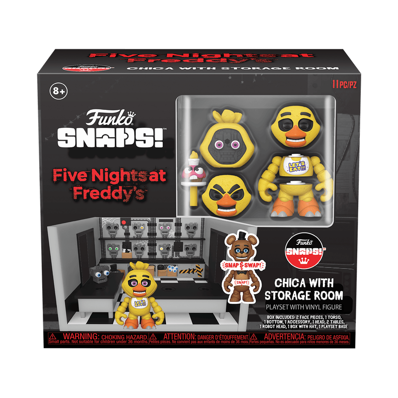 Chica with storage room - Snaps! Playset