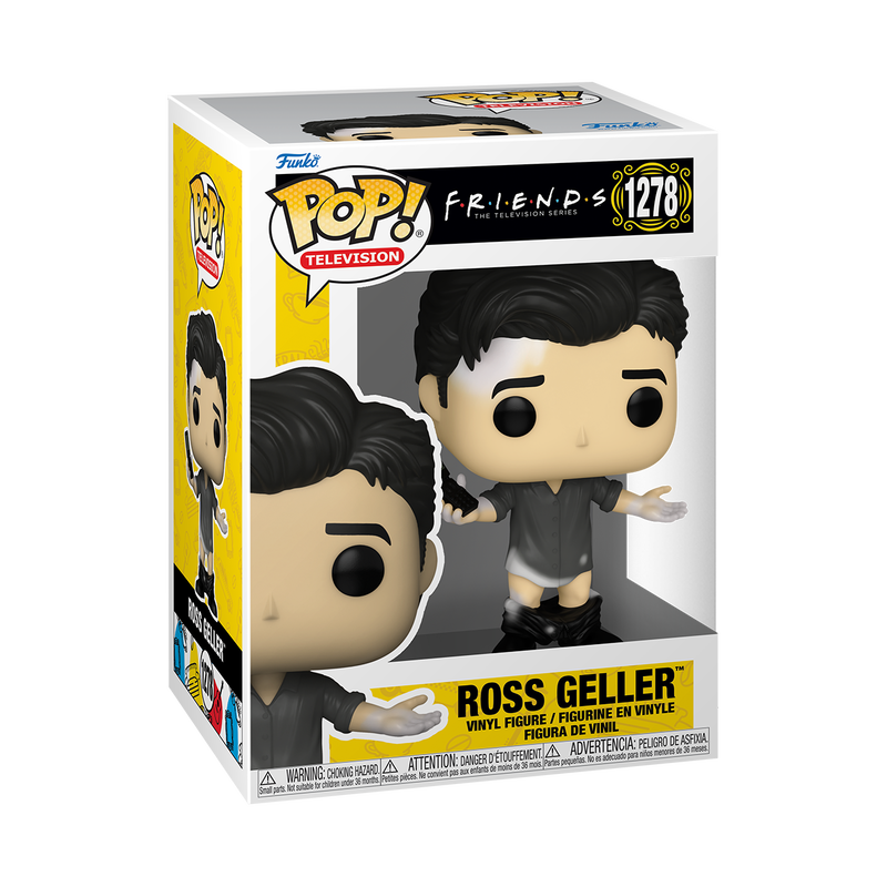 Ross Geller avec pantalon en cuir