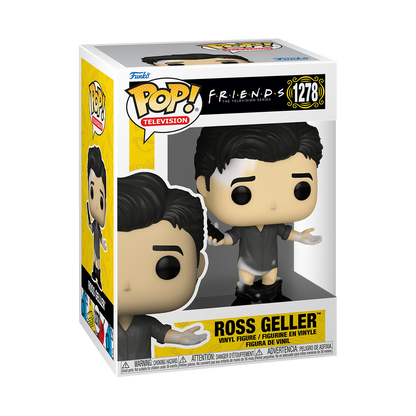 Ross Geller avec pantalon en cuir