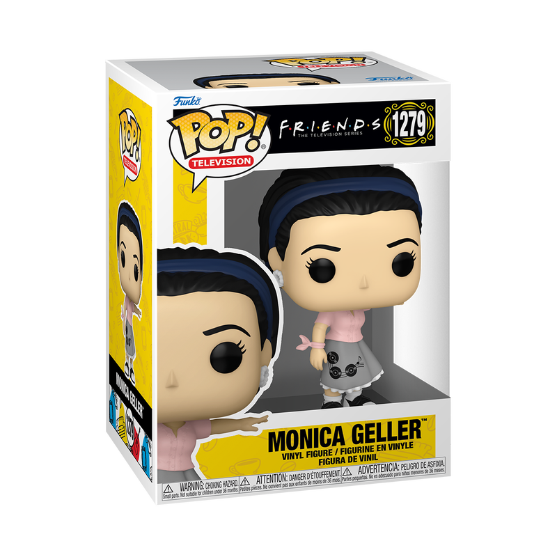 Monica Geller in Kellnerin