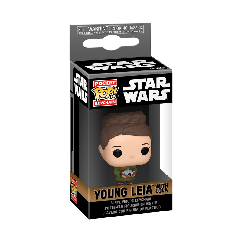 Leia Young with Lola - Pop! key chains 
