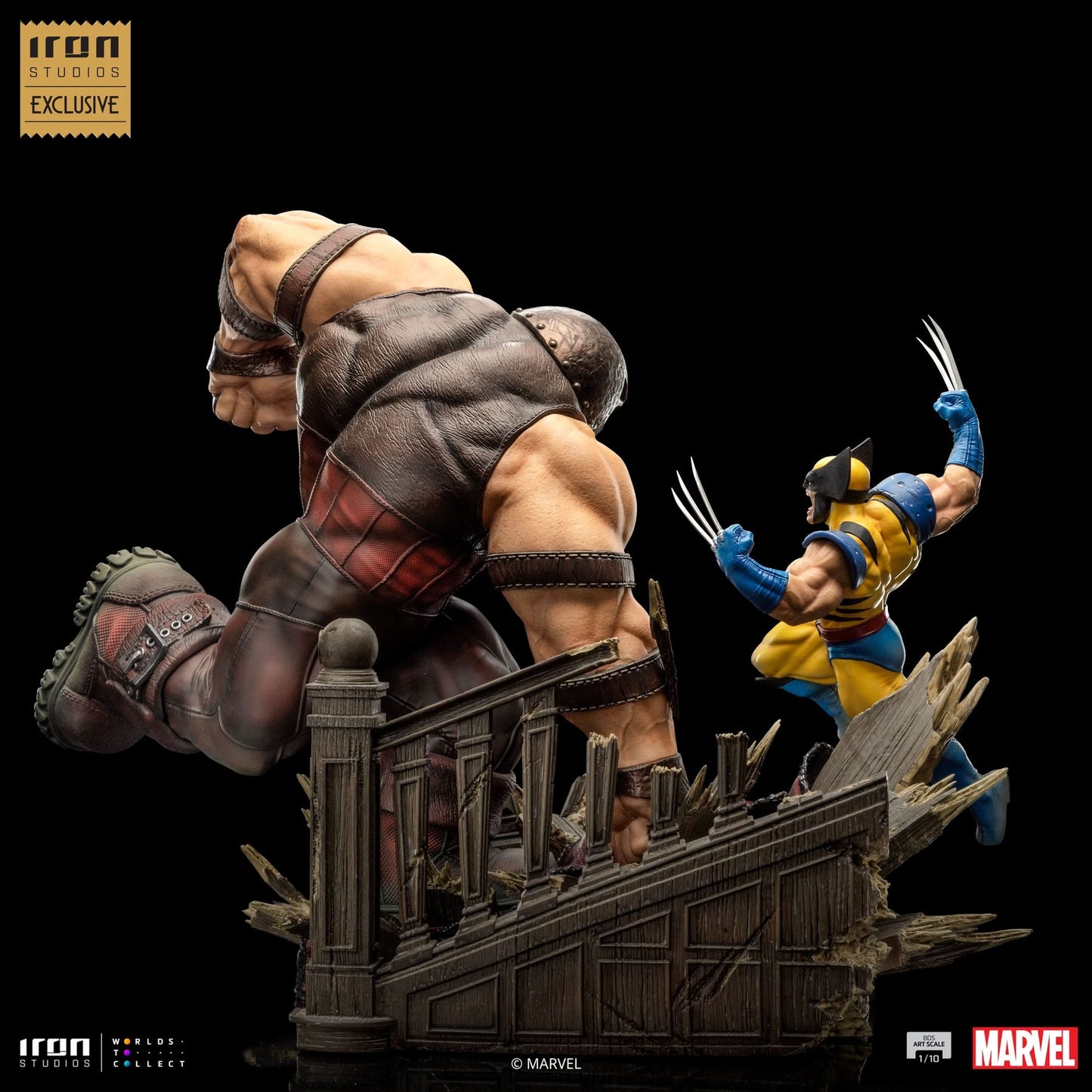 Statue Wolverine vs Juggernaut - X-Men - Art Scale 1/10 - Marvel Comics