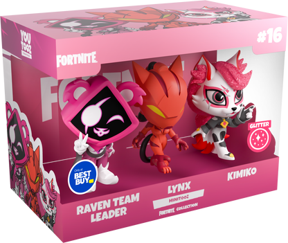 Raven Team Leader, Lynx & Kimiko Minitooz (Retail Exclusive)