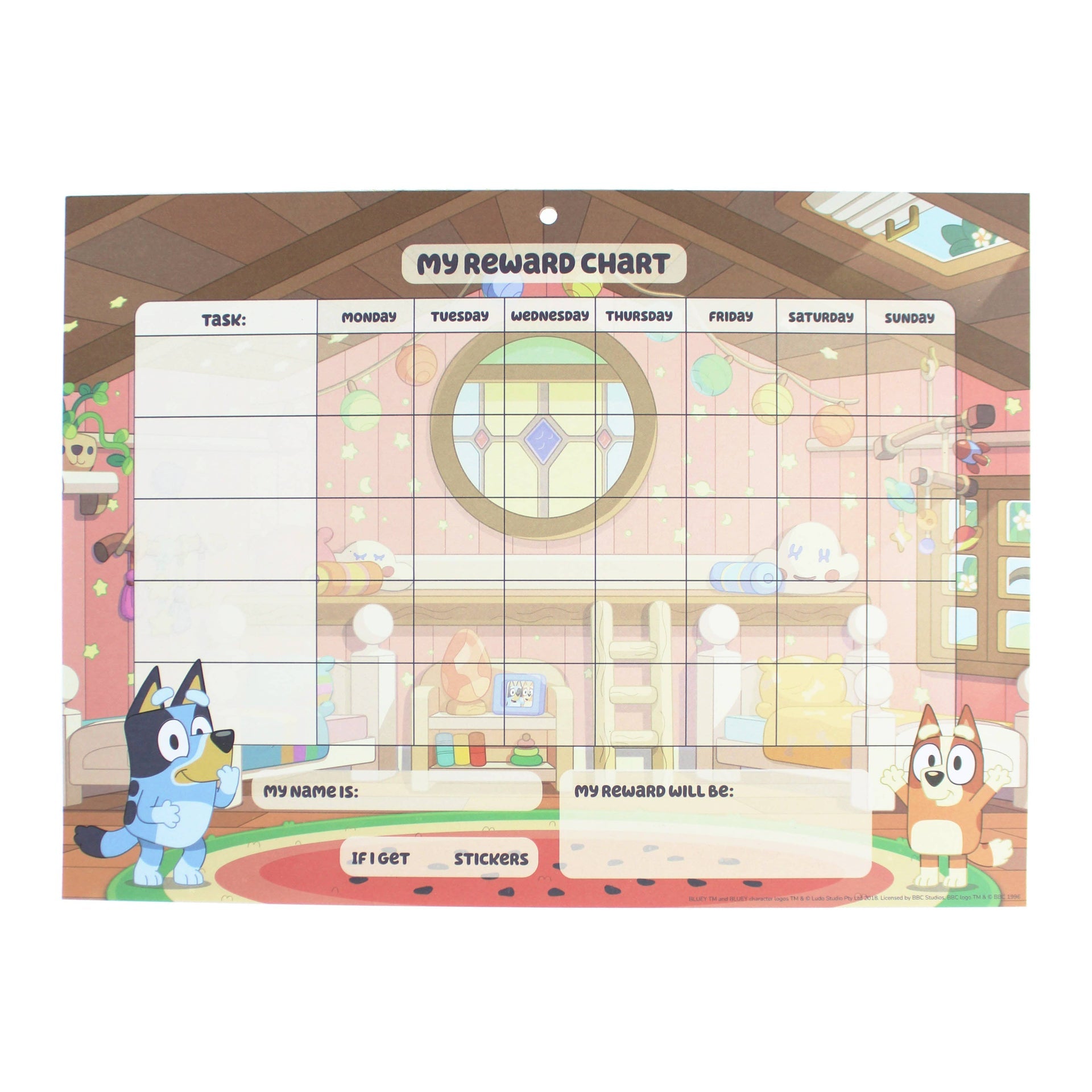 Tableau de – récompenses Bluey | Blueprint Collections – vue 1