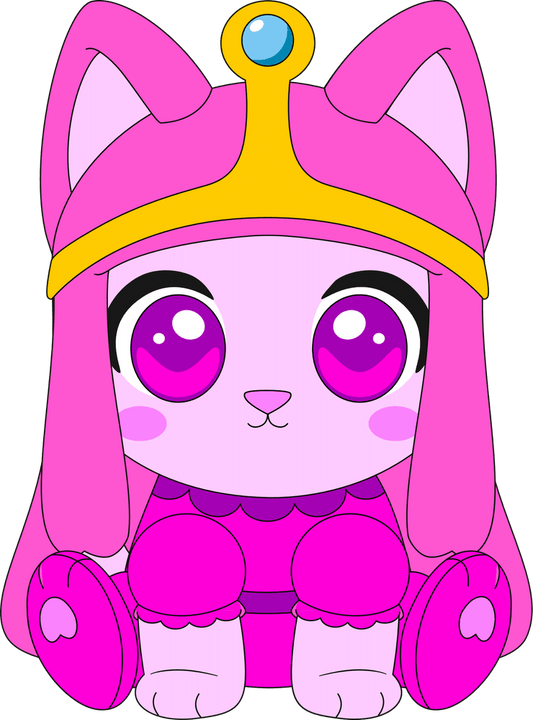 Kitty Princess Bubblegum Plüsch (23cm)