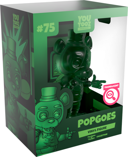 Transluzentes grünes Popgoes