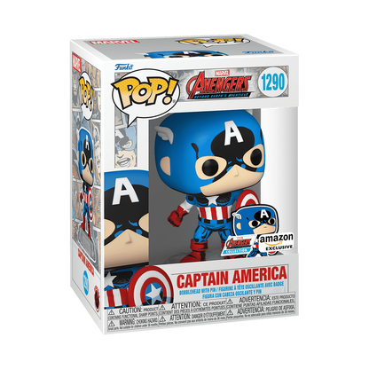 Pop! Captain America avec Pin's - PRECOMMANDE*