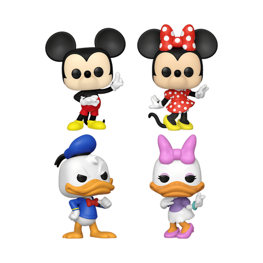 Pop! Disney Mickey & Friends 4-Pack