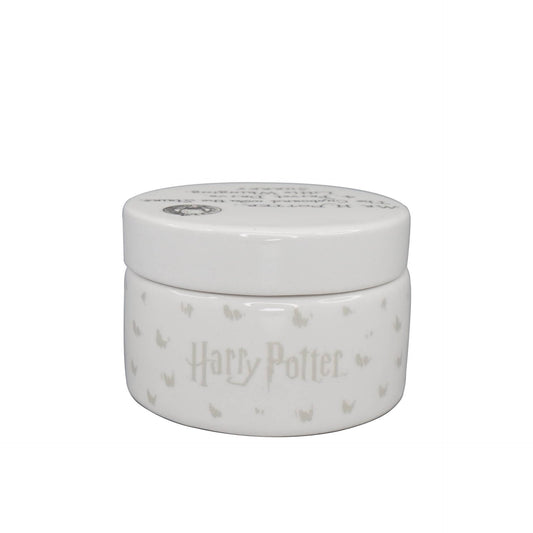 Boîte ronde en céramique Harry Potter - Hedwige