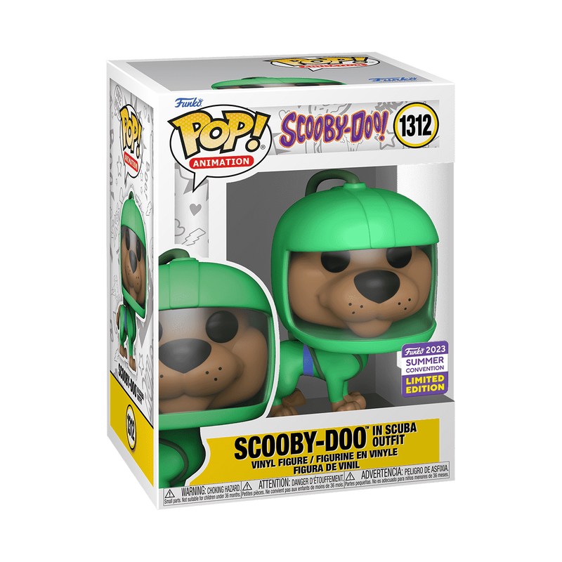 Scooby-Doo en Combinaison de plongée