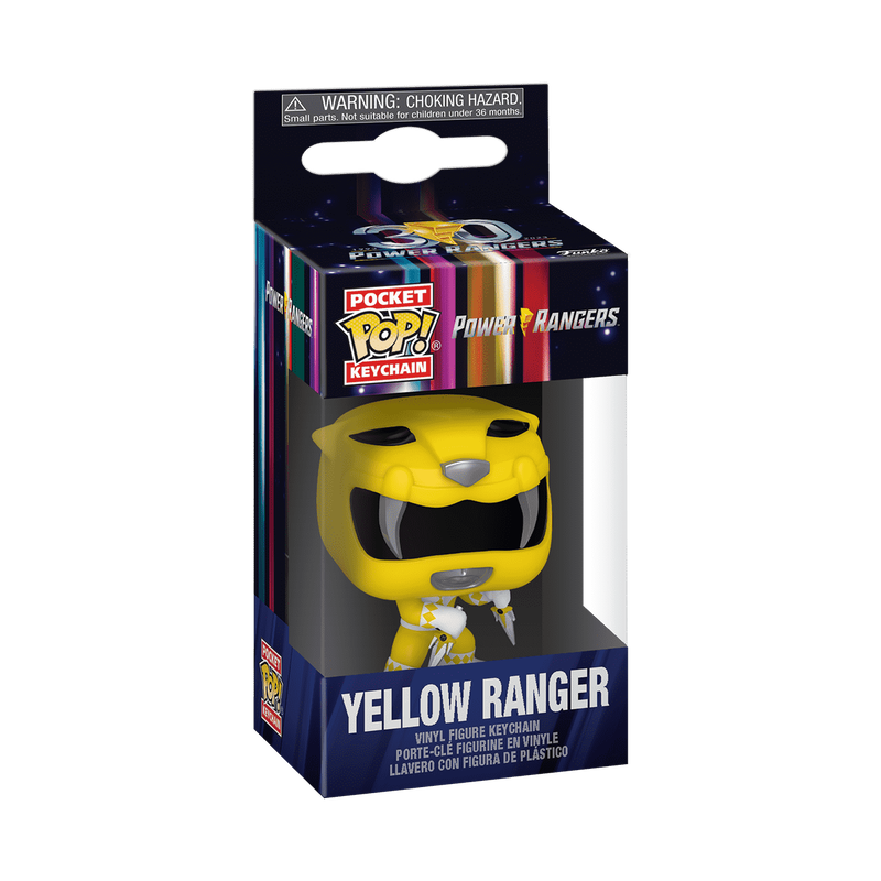 Gelber Ranger – Pop! Schlüsselanhänger