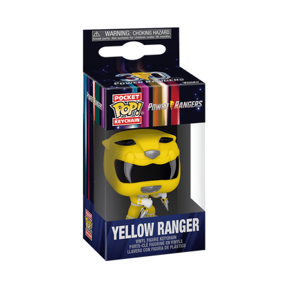 Gelber Ranger – Pop! Schlüsselanhänger