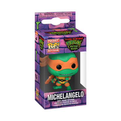 Michelangelo - Mutant Mayhem - Pop! Nøkkelring