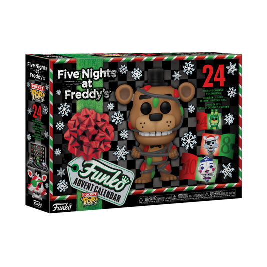 Kalendarz adwentowy pięć nocy w Freddy's - Pocket Pop!