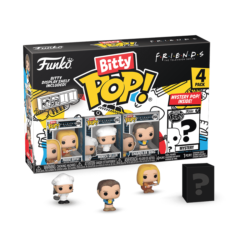 Bitty Pop! Friends 4-Pack Series 4