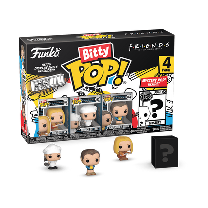 Bitty Pop! Friends 4-Pack Series 4