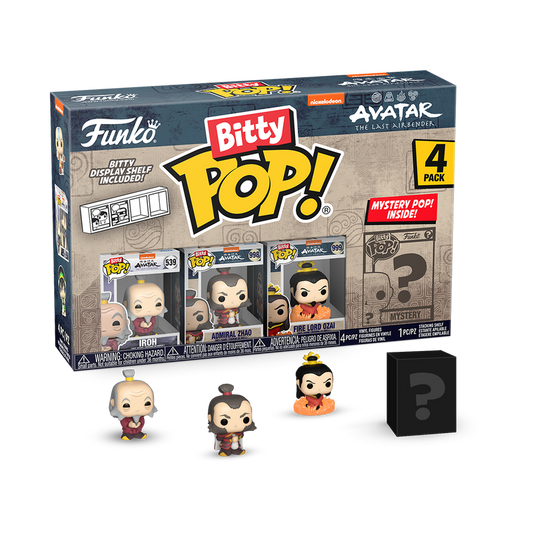 Bitty Pop! Avatar le dernier maître de l´air 4-Pack Series 3