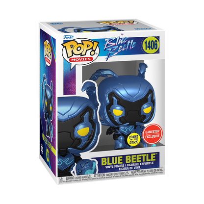 Blue Beetle Crouching Blow