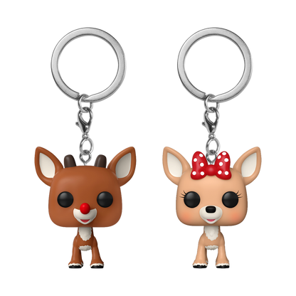 Rudolphe & Clarice (SE) - Pop! Keychain