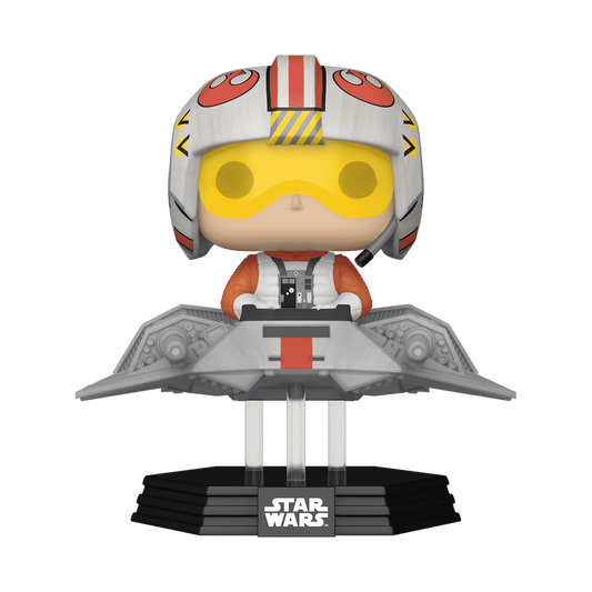 Pop! Rides Super Deluxe Luke Skywalker dans T-47 Airspeeder