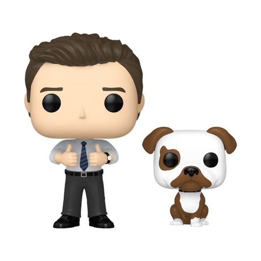 Pop! & Buddy Chris Traeger avec Champion