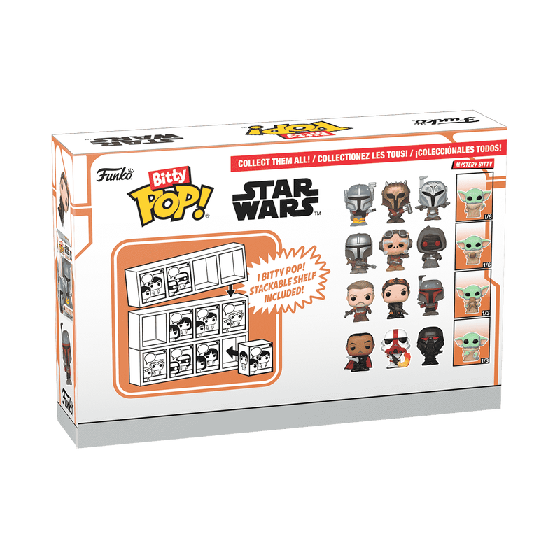 Bitty Pop! Star Wars: The Mandalorian 4-Pack Series 3