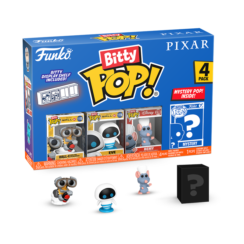 Funko Bitty Pop! Pixar 4-Pack Series 4