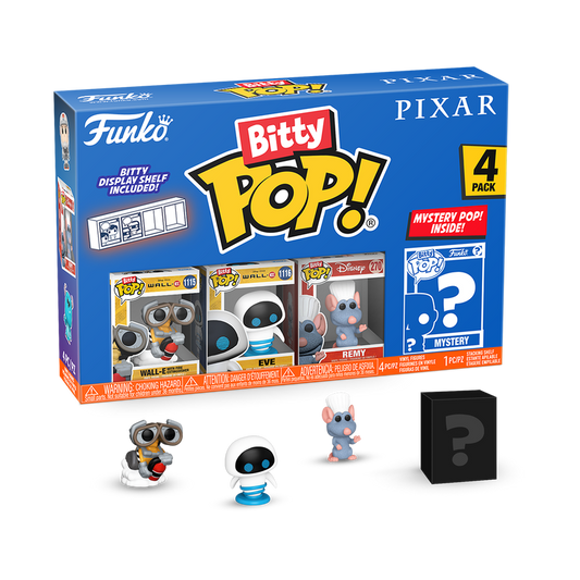 Bitty Pop! Pixar 4-Pack Series 4