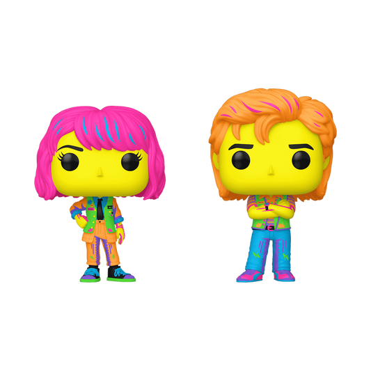 Pop! Robin & Steve 2-Pack (Black Light)