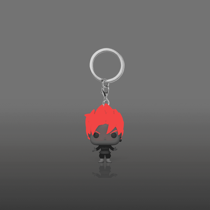 Super Saiyan Rosé Goku Black (Glow) - Pop! Keychain