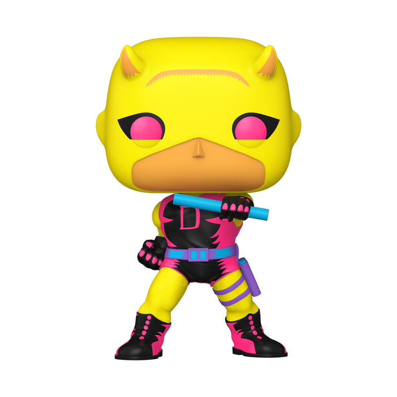 Pop! Jumbo Daredevil (Yellow & Red) (Black Light)